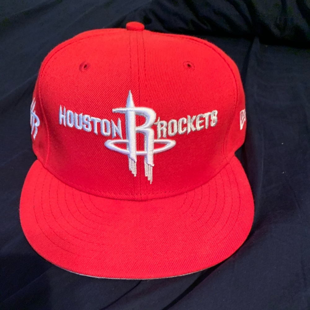 Houston rockets flat bill snapback hat